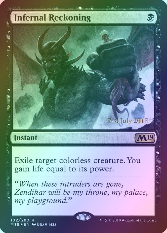 Infernal Reckoning (PM19) (102s) / Foil