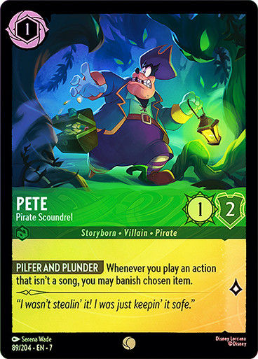 Pete - Pirate Scoundrel (LOR_ARC) / Foil