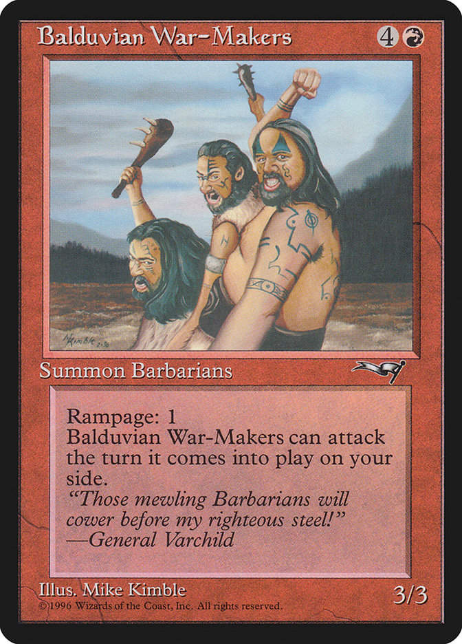 Balduvian War-Makers (ALL) (66a)