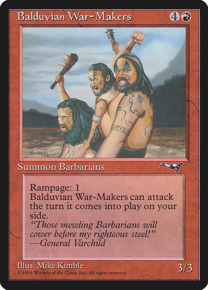 Balduvian War-Makers (ALL) (66a)