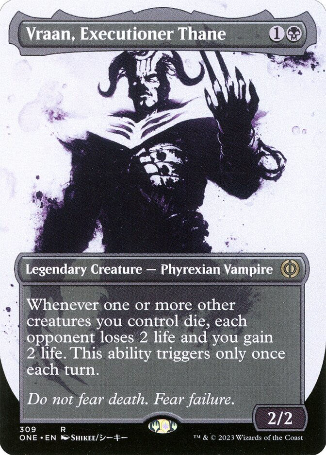 Vraan, Executioner Thane (ONE) (309) / Borderless / Showcase
