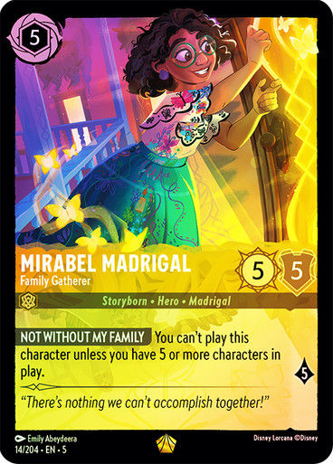 Mirabel Madrigal - Family Gatherer (LOR_SHS) / Foil
