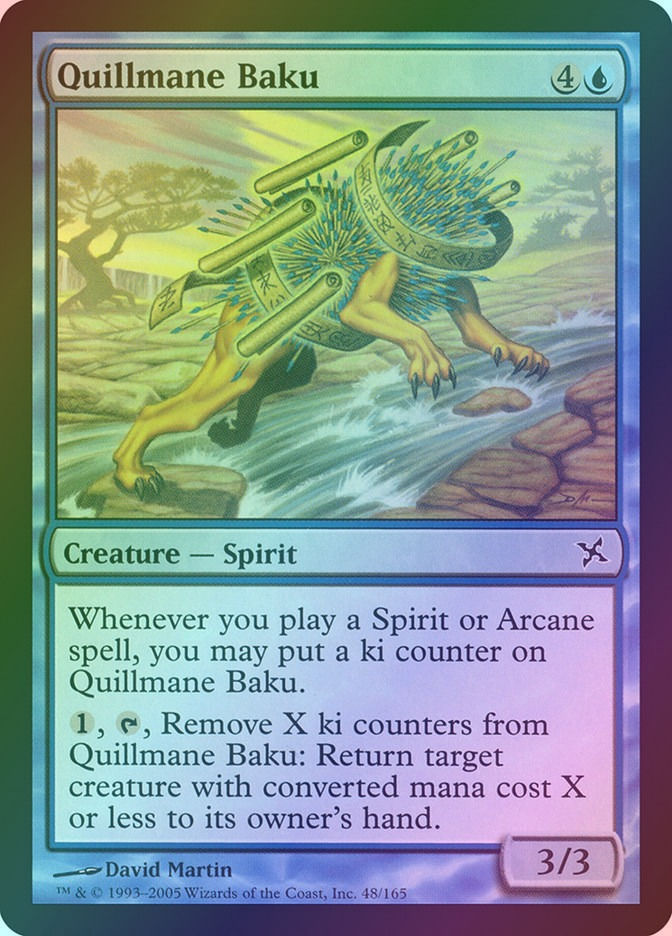 Quillmane Baku (BOK) (48) / Foil