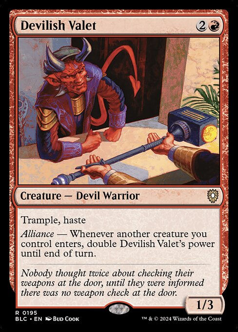 Devilish Valet (blc) (195)