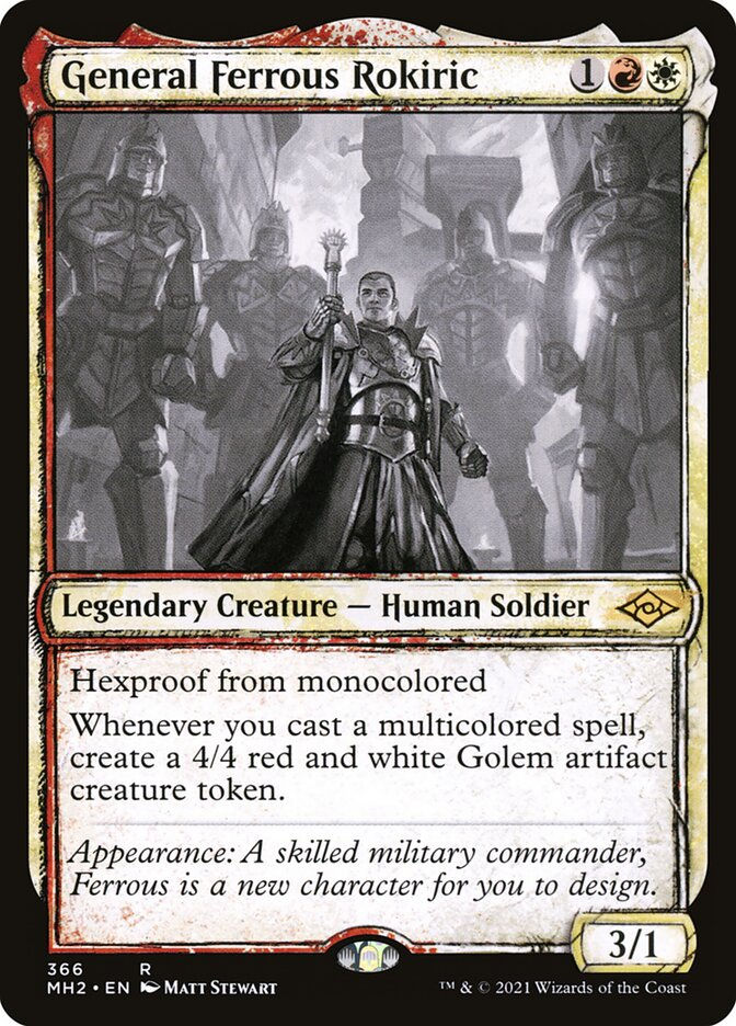 General Ferrous Rokiric (MH2) (366) / Showcase
