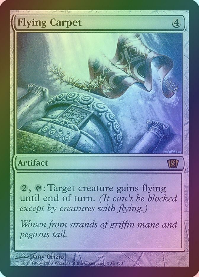 Flying Carpet (8ED) (301★) / Foil