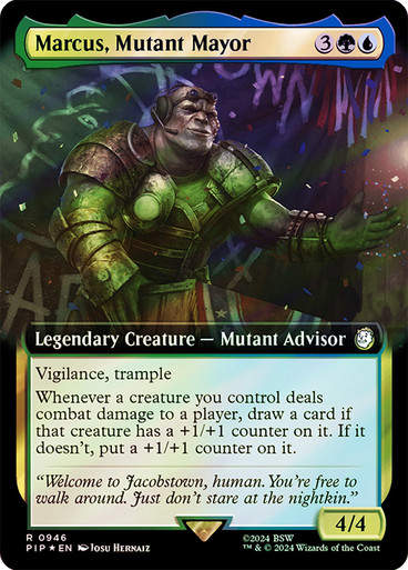 Marcus, Mutant Mayor (pip) (946) / Extended Surge Foil
