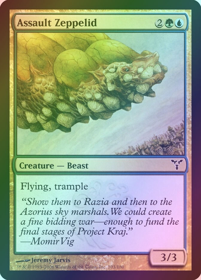 Assault Zeppelid (DIS) (103) / Foil