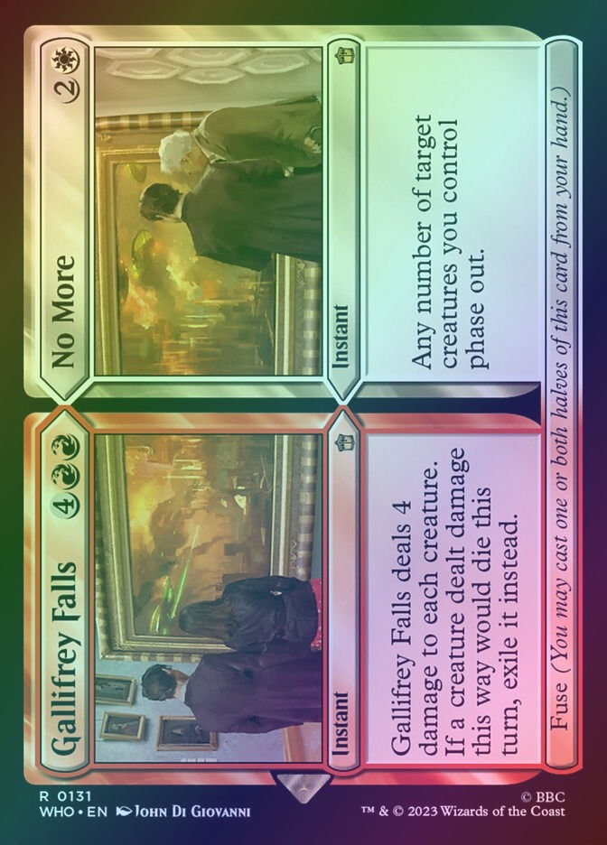Gallifrey Falls // No More (WHO) (131) / Foil