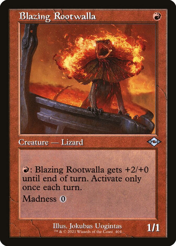 Blazing Rootwalla (MH2) (404)