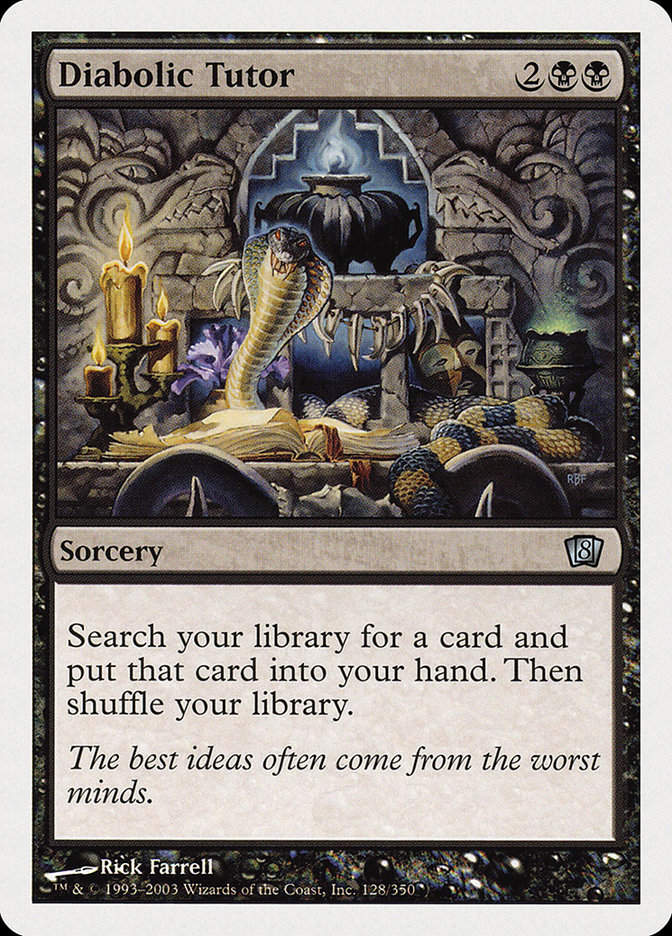 Diabolic Tutor (8ED) (128)