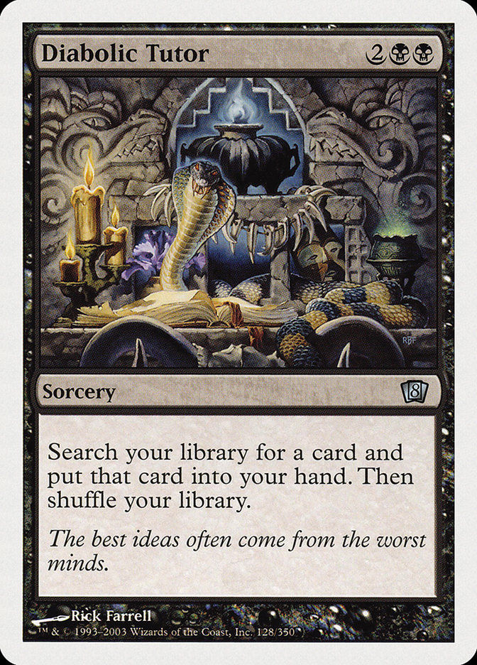 Diabolic Tutor (8ED) (128)