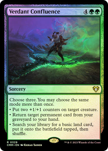 Verdant Confluence (cmm) / Foil