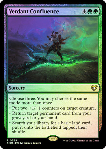 Verdant Confluence (cmm) / Foil