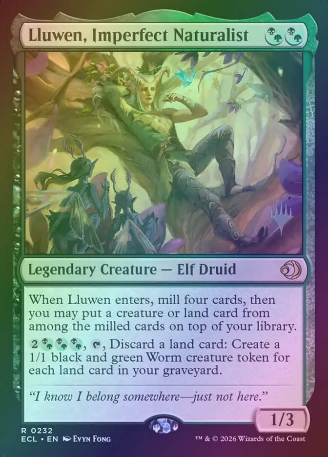Lluwen, Imperfect Naturalist (PECL) (232p) / Foil