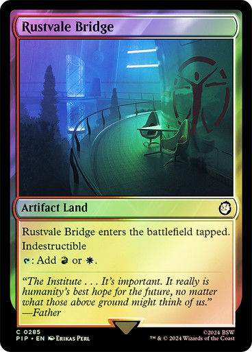 Rustvale Bridge (pip) (285) / Foil