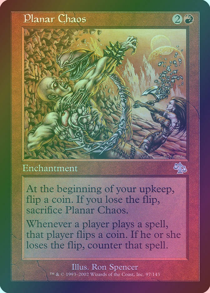 Planar Chaos (JUD) (97) / Foil