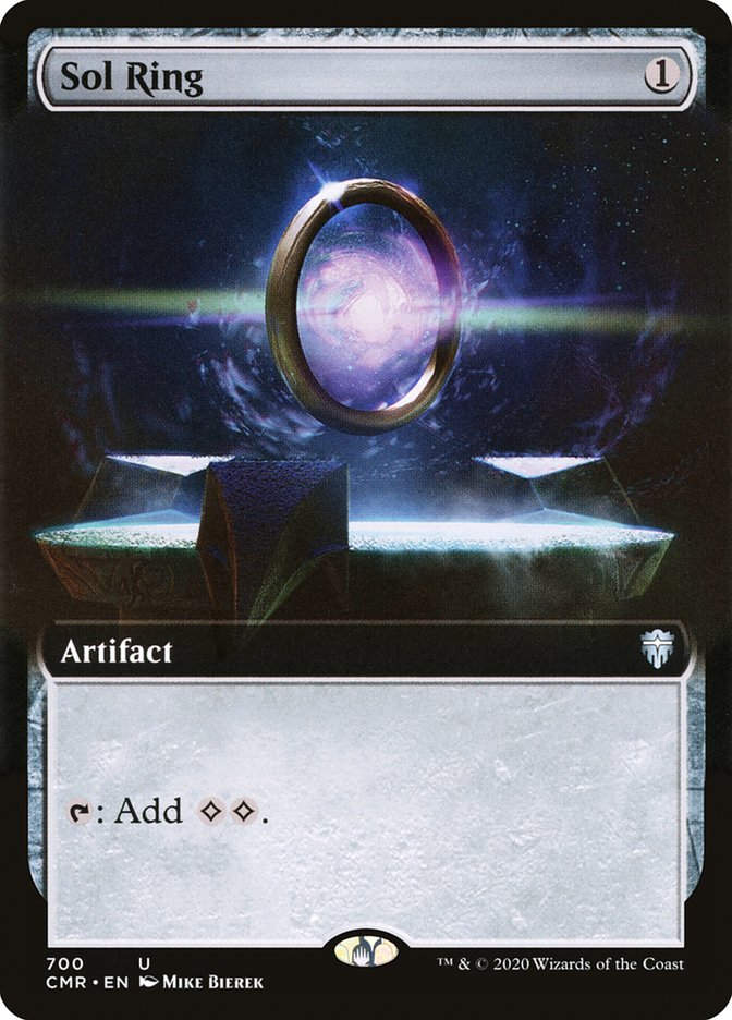 Sol Ring (CMR) (700) / Extended Art