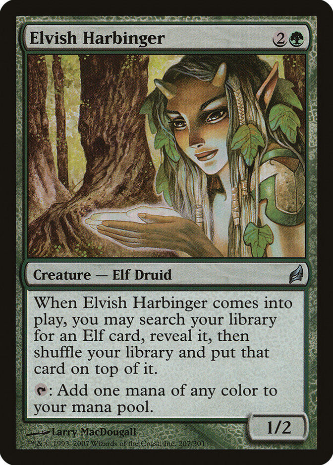 Elvish Harbinger (LRW) (207)