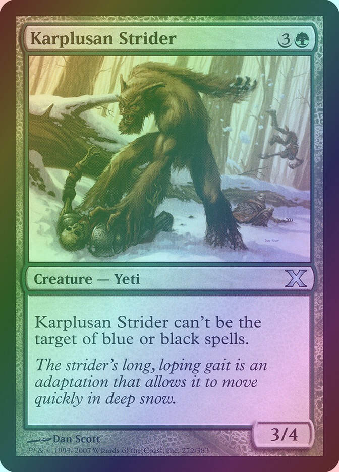 Karplusan Strider (10E) (272) / Foil