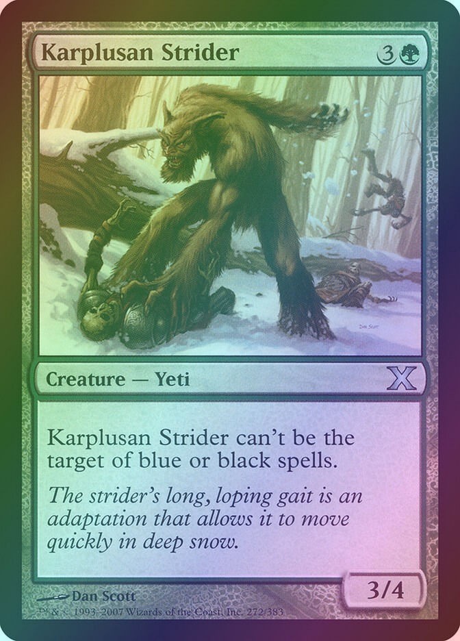 Karplusan Strider (10E) (272) / Foil