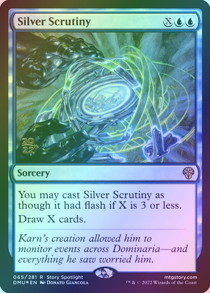 Silver Scrutiny (PDMU) (65s) / Foil