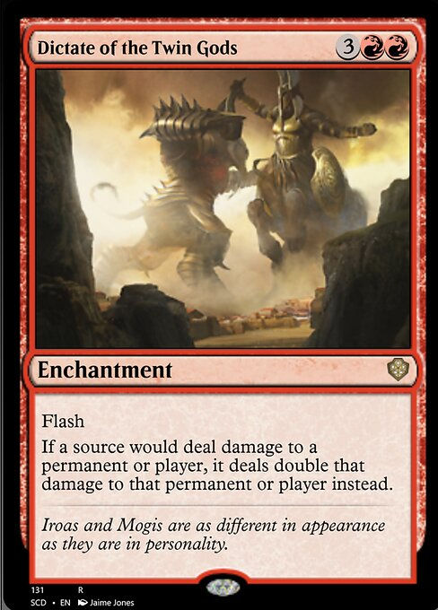 Dictate of the Twin Gods (SCD)