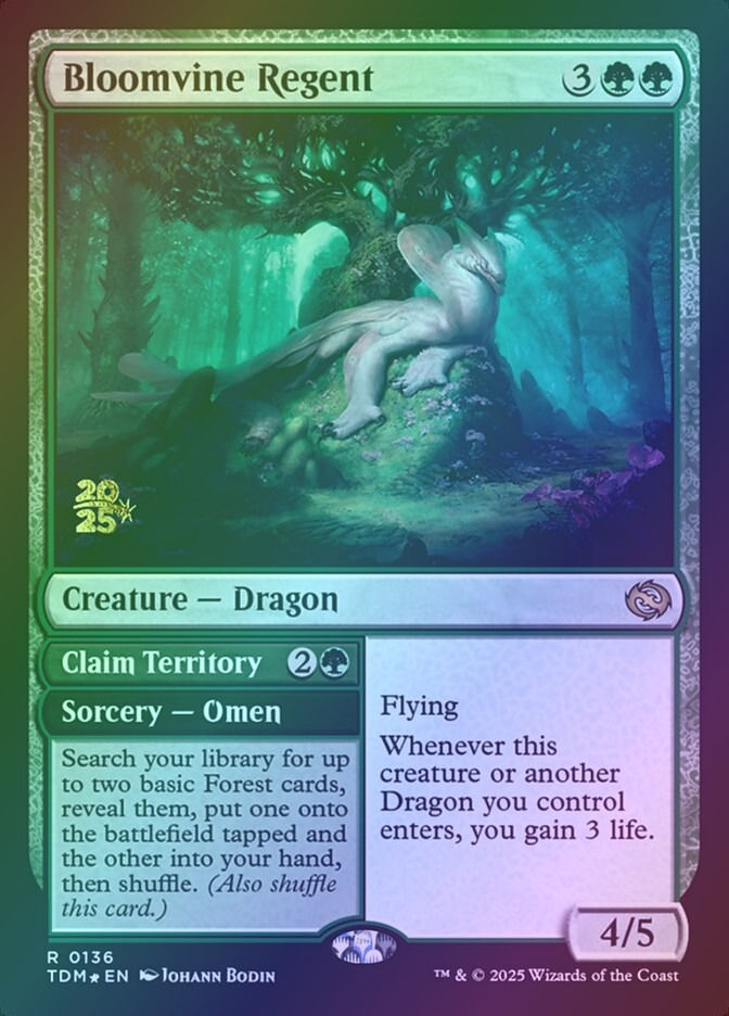 Bloomvine Regent // Claim Territory (PTDM) (136s) / Foil