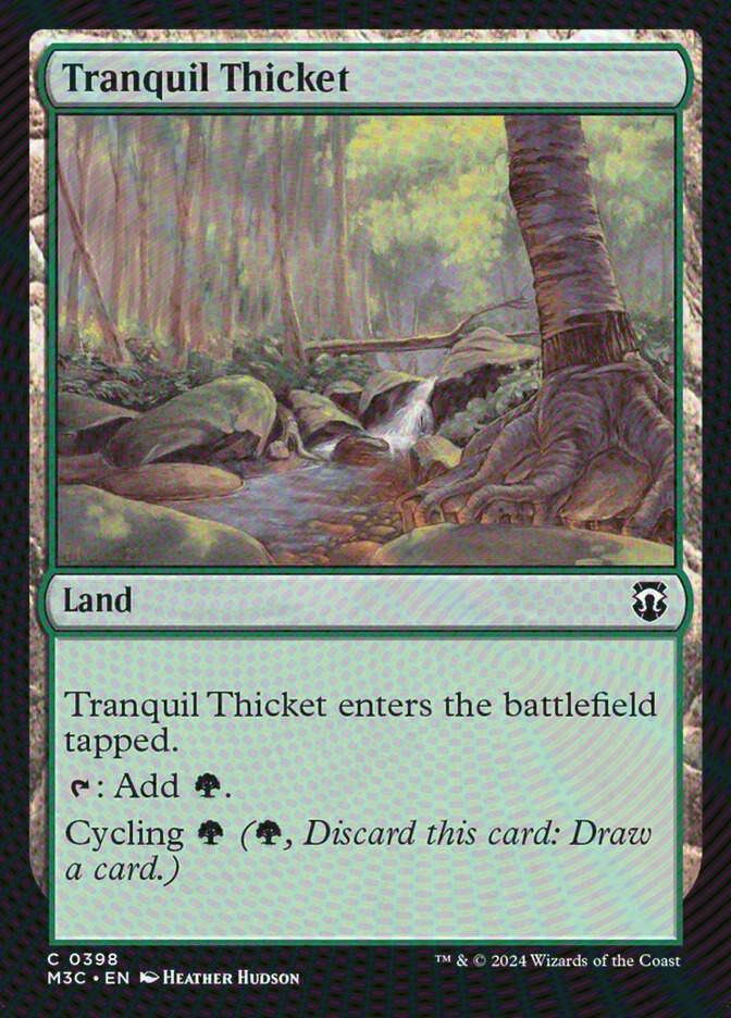 Tranquil Thicket (M3C) (398) / Ripple Foil
