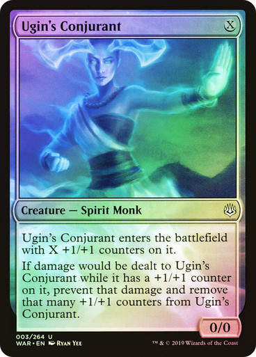 Ugin's Conjurant (WAR) (3) / Foil