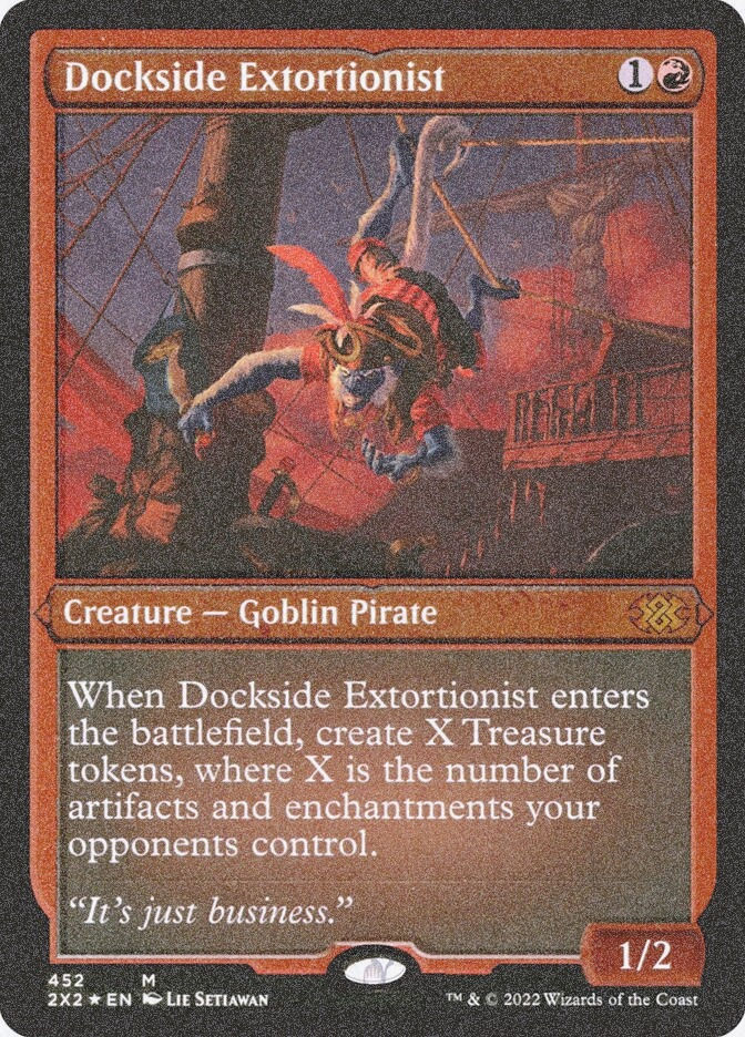 Dockside Extortionist (2X2) (452) / Foil Etched