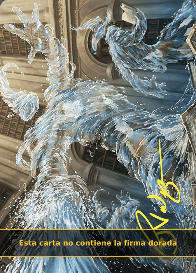 Splashy Spellcaster (AWOE) (9) / No Firmada