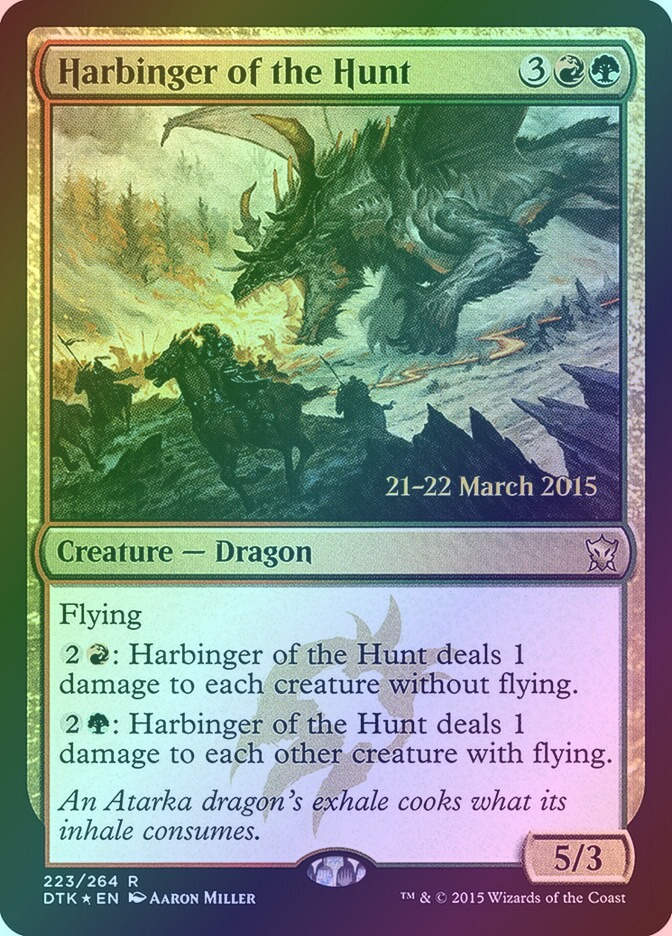 Harbinger of the Hunt (PDTK) (223s) / Foil