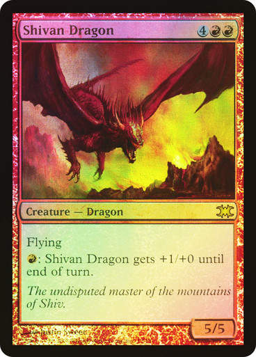 Shivan Dragon (drb) / Foil