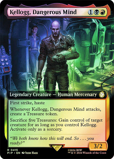 Kellogg, Dangerous Mind (pip) (415) / Extended Art Foil
