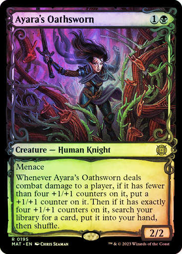 Ayara's Oathsworn (MAT) / Halo Foil