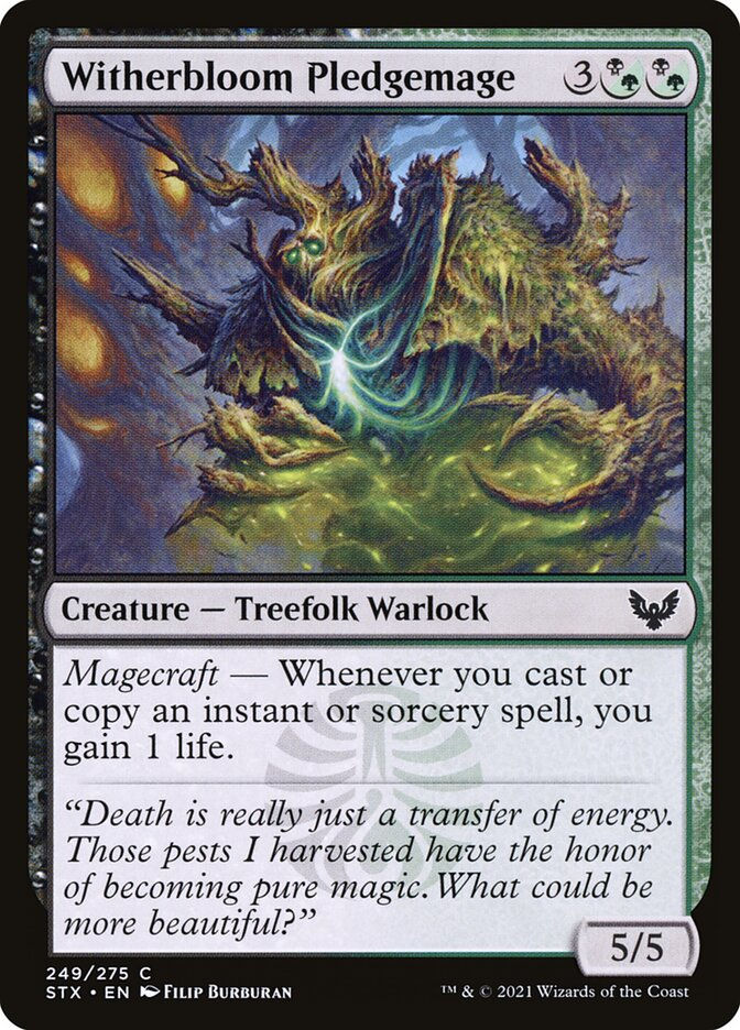 Witherbloom Pledgemage (STX) (249)