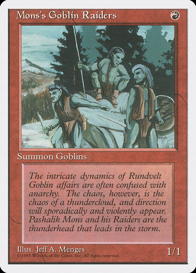 Mons's Goblin Raiders (4ED) (213)