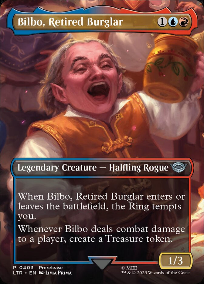Bilbo, Retired Burglar (LTR) (403) / Borderless
