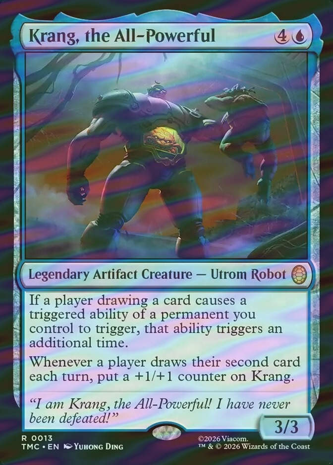 Krang, the All-Powerful (TMC) (13) / Surge Foil
