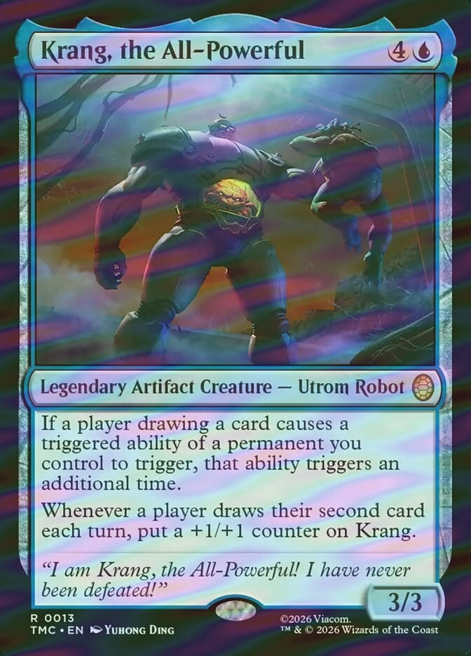 Krang, the All-Powerful (TMC) (13) / Surge Foil