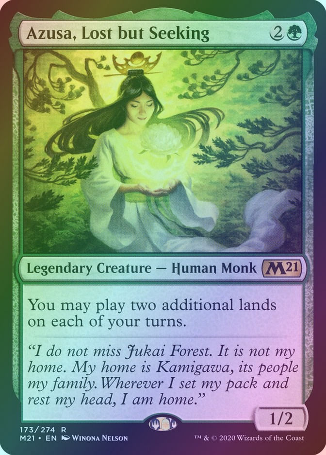 Azusa, Lost but Seeking (M21) (173) / Foil