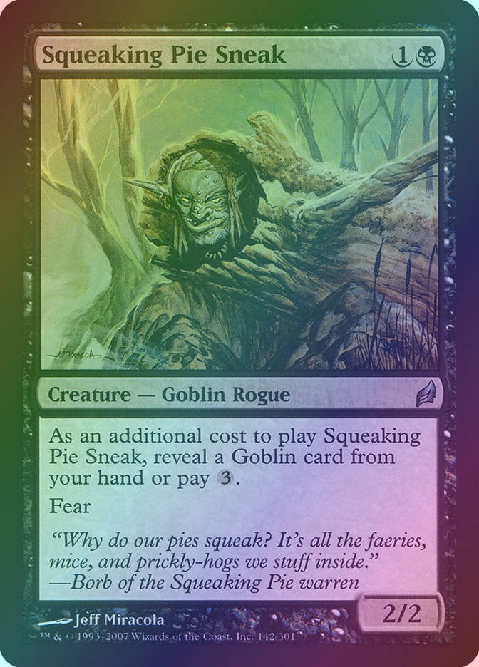 Squeaking Pie Sneak (LRW) (142) / Foil