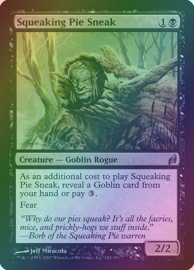 Squeaking Pie Sneak (LRW) (142) / Foil