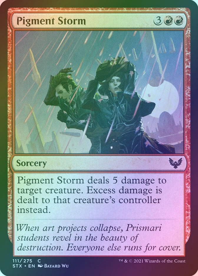 Pigment Storm (STX) (111) / Foil