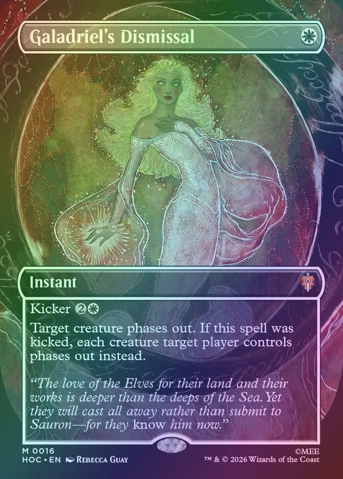 Galadriel's Dismissal (HOC) (16) / Foil