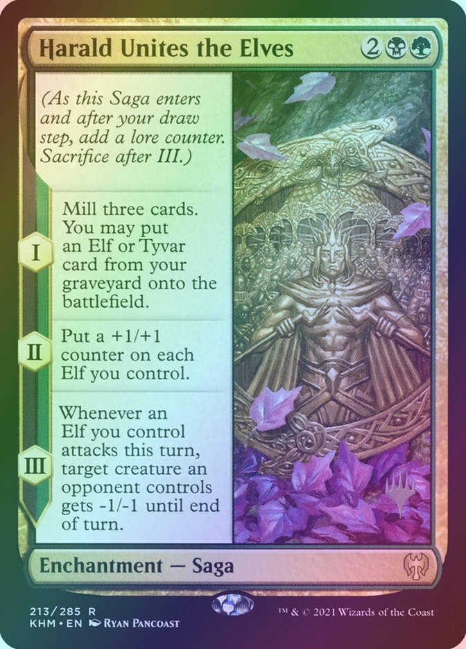 Harald Unites the Elves (PKHM) (213p) / Foil