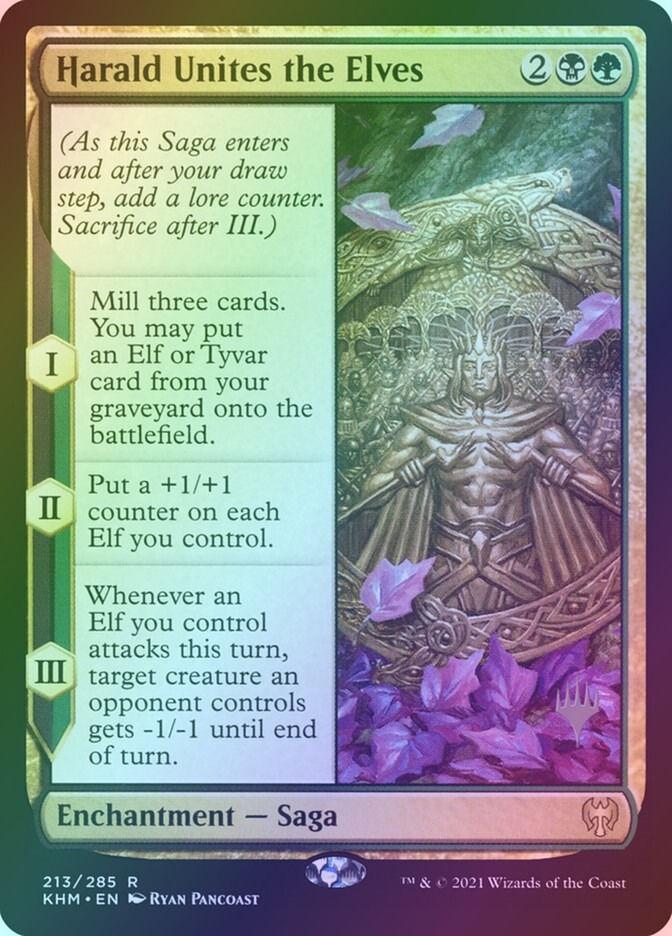 Harald Unites the Elves (PKHM) (213p) / Foil