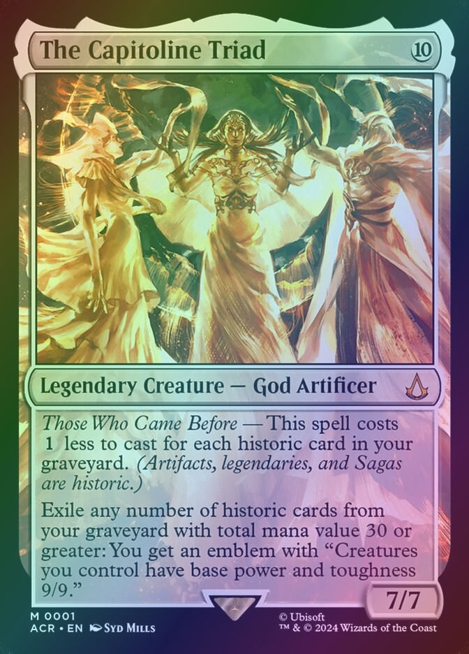 The Capitoline Triad (ACR) (1) / Foil