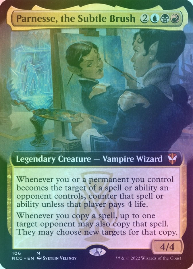 Parnesse, the Subtle Brush (NCC) (106) / Extended Art / Foil